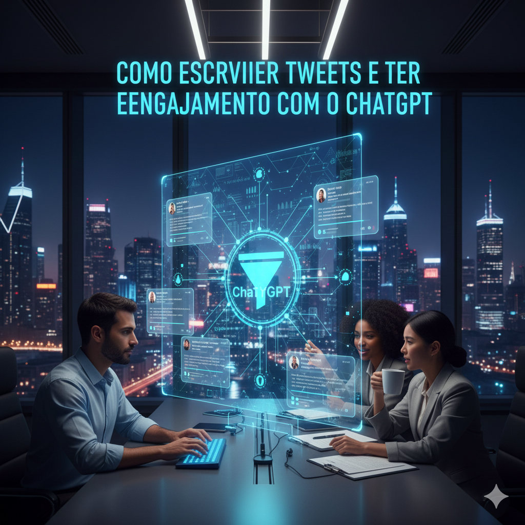 Como escrever tweets e ter engajamento com o ChatGPT (Estratégia + Automação + IA). 