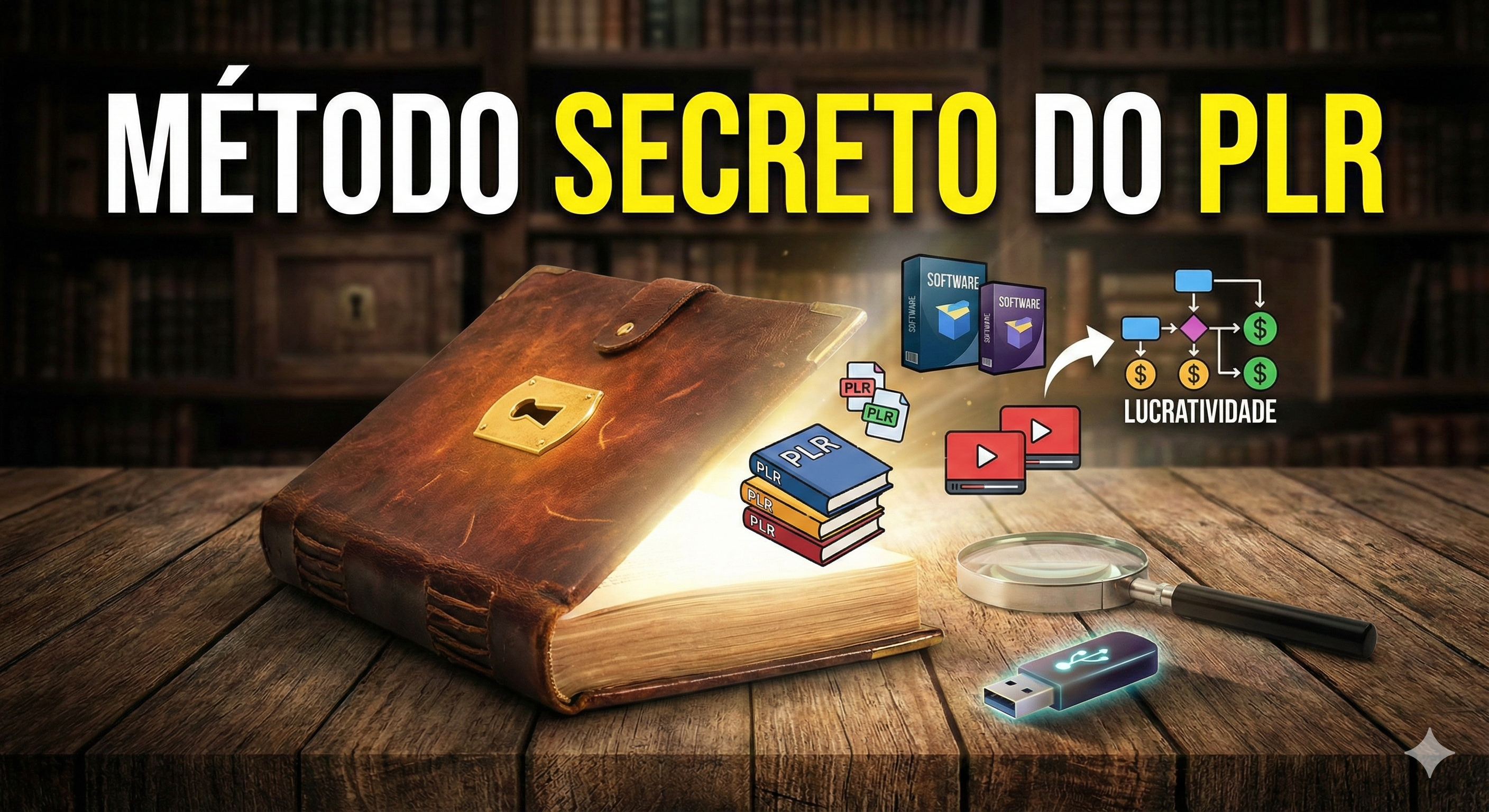 O Método Secreto do PLR: Como Transformar Conteúdo Licenciado em Negócio Digital de Alto Lucro