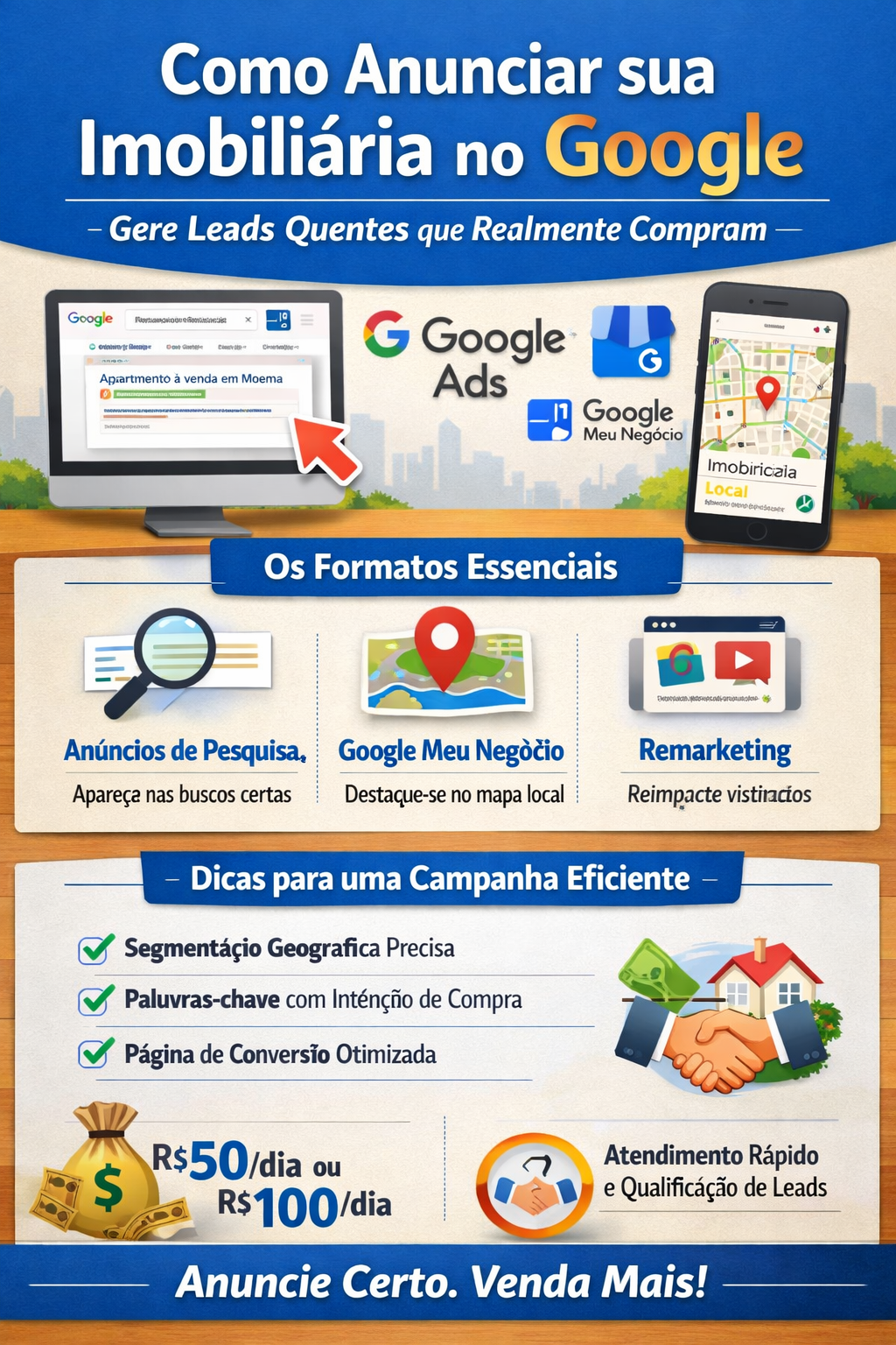 Como anunciar sua imobiliária no Google e gerar leads que realmente compram